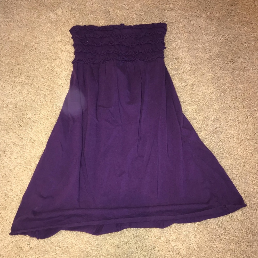 Strapless shirt / cover up